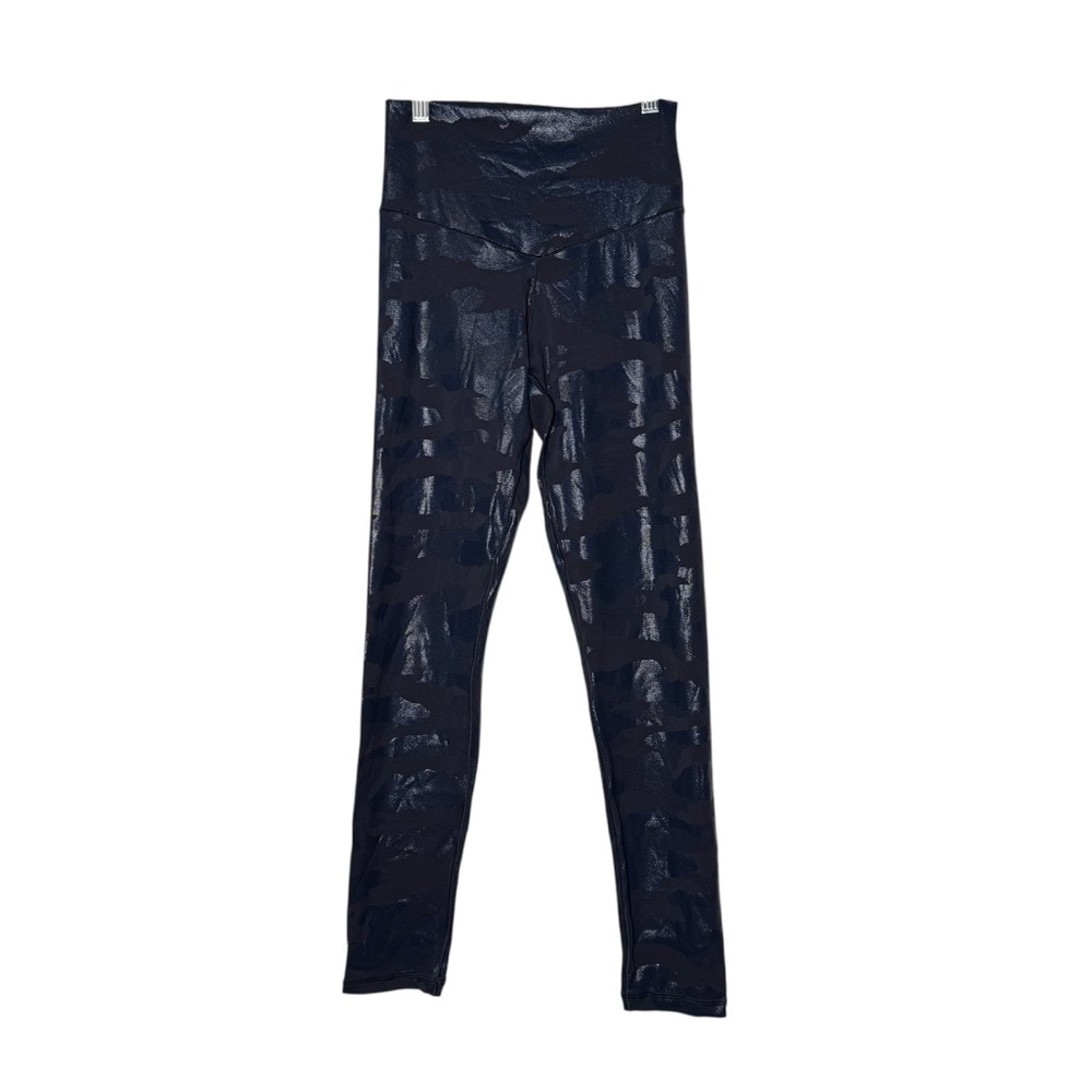 Aerie Offline High Waisted Blue Camouflage Leggings 7/8 Real Me Size Medium NWT